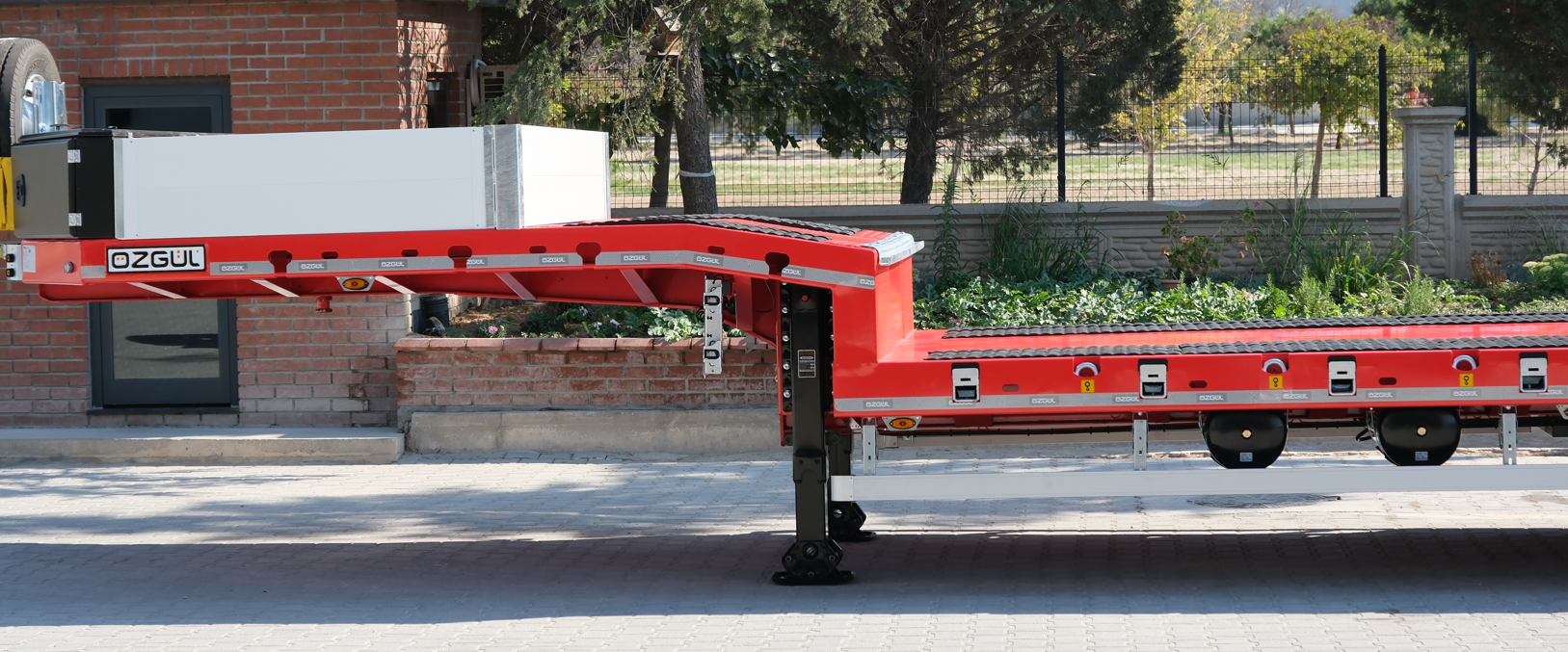 3 Dingilli Sabit Lowbed